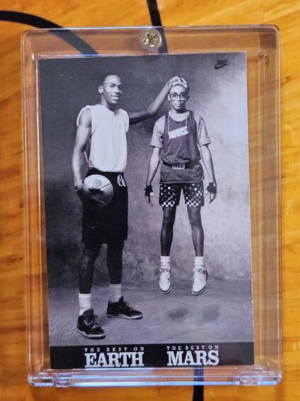 1988 Nike Trading Cards - The best of Earth, the best of Mars