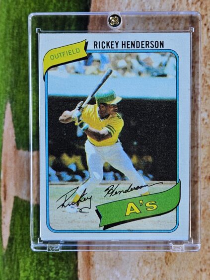 1980 Topps - Ricky Henderson - Rookie